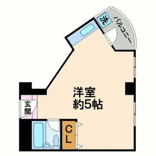 LiVEMAX ANGEL【502号室】の間取り