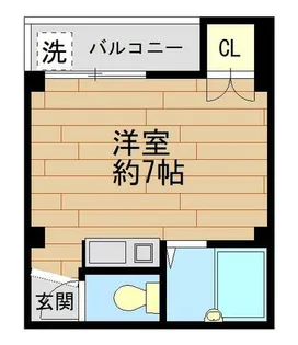 サンライフ六甲Ⅱ【2階】の間取り