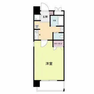 プロスペクト河原町五条【0303号室】の間取り