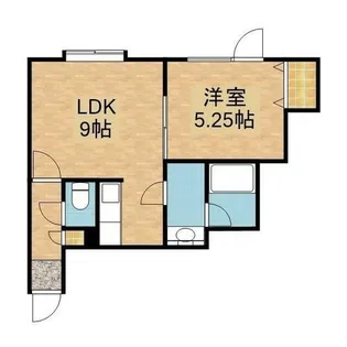 LAPIS(ラピス)【205号室】の間取り