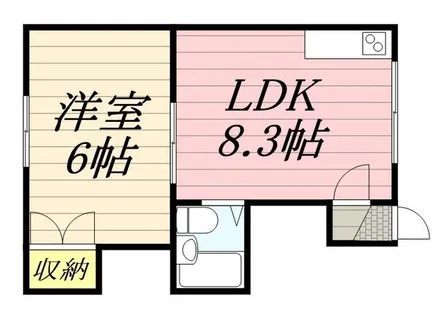 ジュネスパーク【0106号室】の間取り