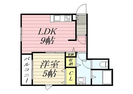 カーム19【2階】の間取り