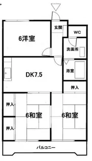 敷田ビル5【302号室】の間取り