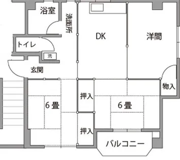 弥登ビル【302号室】の間取り