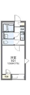 レオネクストホワイトクローバー【1階】の間取り