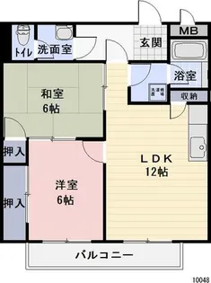 Surplus UEJI【2階】の間取り