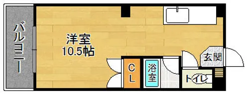 コーポレスト【3階】の間取り