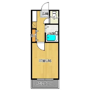 K’Sビル【201号室】の間取り