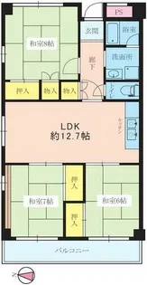 新大阪ファイナンスC棟【1322号室】の間取り