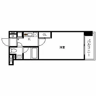 プレスタイル博多NORTH【2階】の間取り