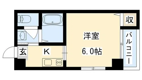 セピアコート森小路【1階】の間取り