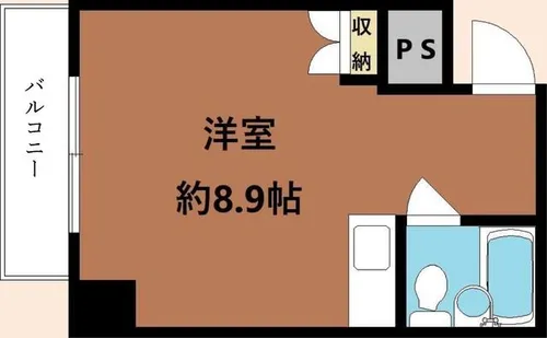 岡崎ミントビル【2階】の間取り
