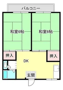 プレジール頃末【201号室】の間取り