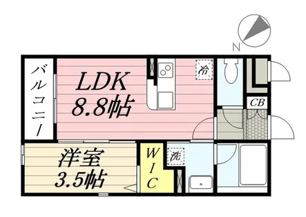 LUXCAS大橋【0104号室】の間取り