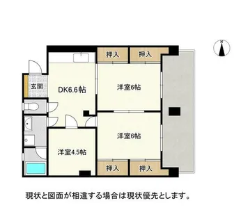 諏訪駅前ビル【202号室】の間取り