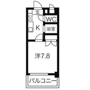 シャンポール大須【503号室】の間取り