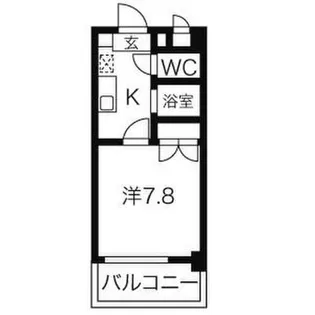 シャンポール大須【5階】の間取り