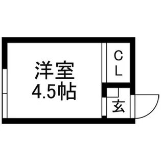 若草ヴィレッジ【102号室】の間取り