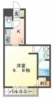 サンシャリテ向丘B棟【212号室】の間取り