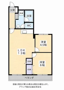 鈴木ビル【306号室】の間取り