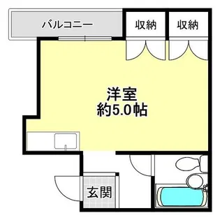シティコート関目【3階】の間取り
