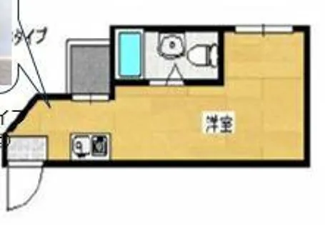 ビバリーヒルズ玉出【5B号室】の間取り