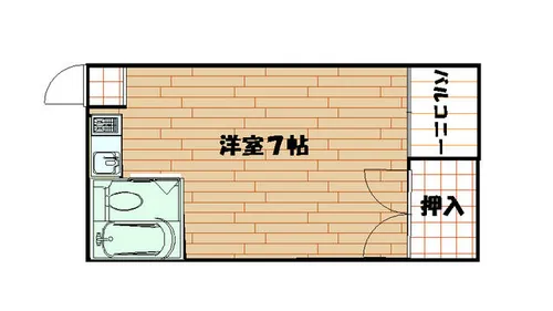パラストミキ【5階】の間取り