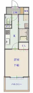 コージーコート【2階】の間取り