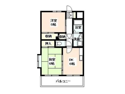 さくら通りビル【201号室】の間取り