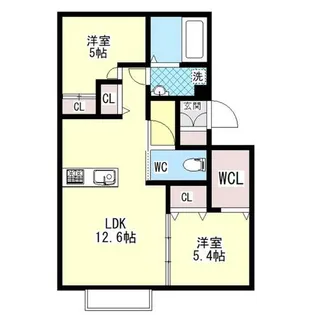 passione【3階】の間取り