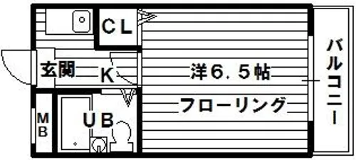 グレートサンパレス【3階】の間取り