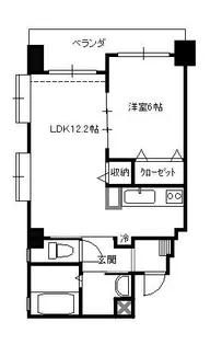 メゾン・プアラニ【203号室】の間取り