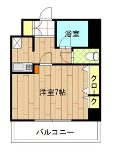 エステート博多駅南ハウス【203号室】の間取り