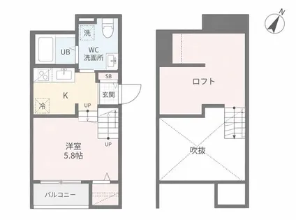 オーガナイズツリー【1階】の間取り