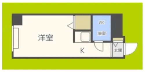 アベニュー淀屋橋【303号室】の間取り