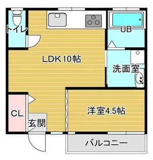 IFPARK【101号室】の間取り