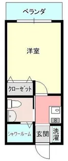 グレーメゾネット【1階】の間取り