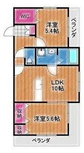 カーサ・グランデ【101号室】の間取り