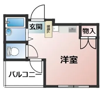 パストラル【2階】の間取り