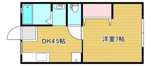 サンシティ藤【2階】の間取り