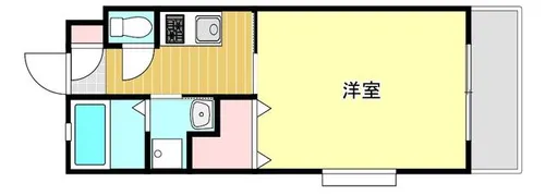 パシフィックグランシャイン相生町【103号室】の間取り
