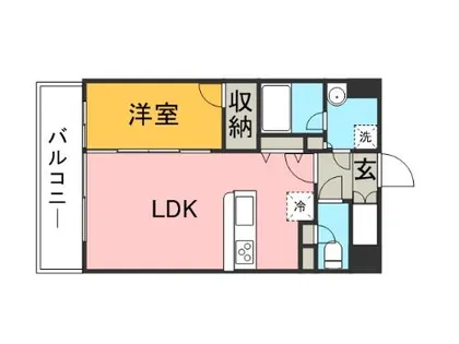ラ フェリーチェ和白【0502号室】の間取り
