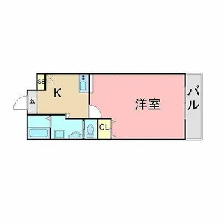 サヴォイマキシマイズ博多ステーション【11階】の間取り