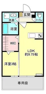 オーク【106号室】の間取り