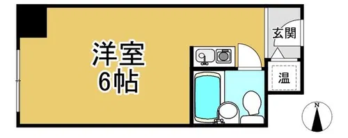 元町アーバンライフ【515号室】の間取り