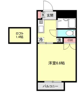 ナチュルシーブリーズB棟【102号室】の間取り