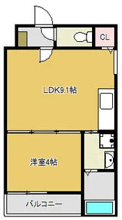 LIX大和田駅前【301号室】の間取り