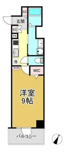 MAISHIN神戸三宮EAST【1003号室】の間取り