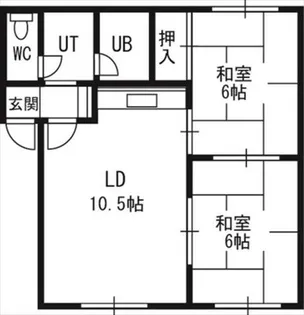 ベスト宮の森【C302号室】の間取り