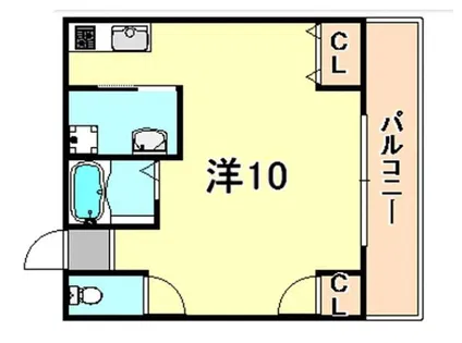 田中ハウス【305号室】の間取り